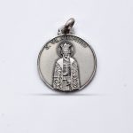 Ciondolo medaglia San Vladimiro in argento 925