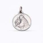 Ciondolo medaglia Sant'Antonio in argento 925