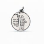 Ciondolo Medaglia Santa Elena in argento 925