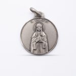 Ciondolo Medaglia Santa Olga in Argento 925