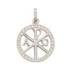 Medaglia con la Croce della Pace in Argento 925