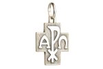 Croce della Pace con scritta Vaticano in Argento 925