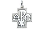 Croce della Pace con scritta Vaticano in Argento 925