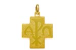 Croce della Pace e Piazza San Pietro in oro giallo 18kt