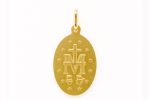 Medaglia Miracolosa in Oro 18 kt - immagine 2