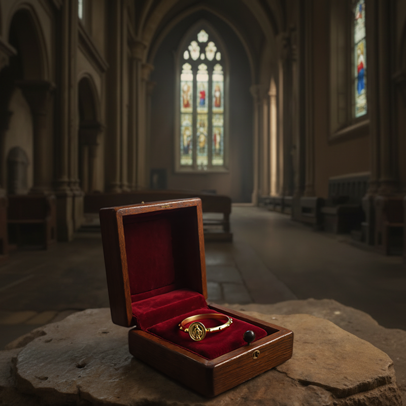 Anello Rosario con la Medaglia Miracolosa
