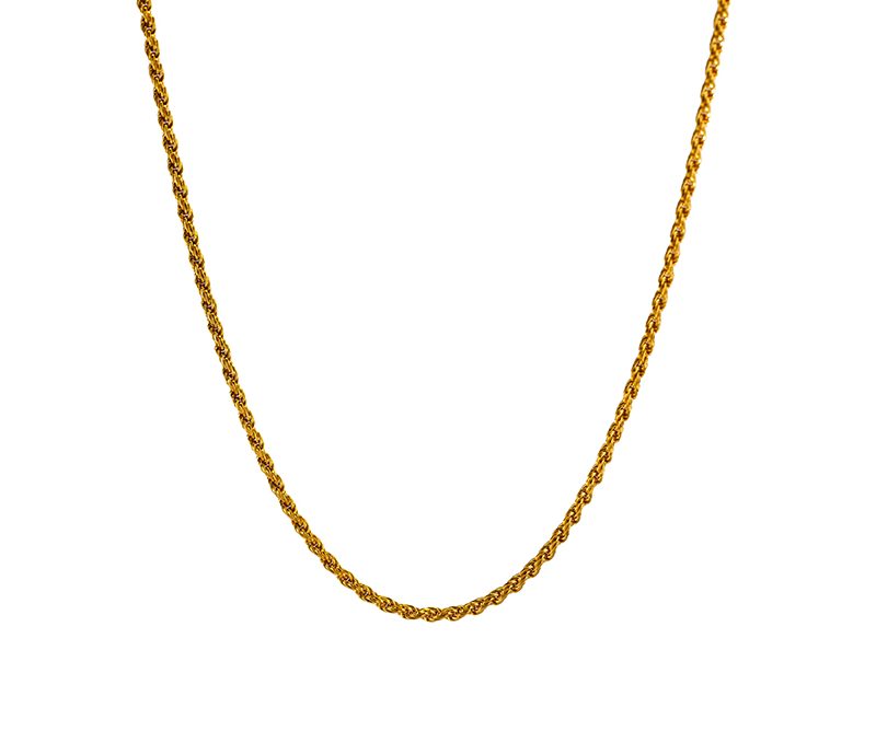 Catena Torchon argento dorato