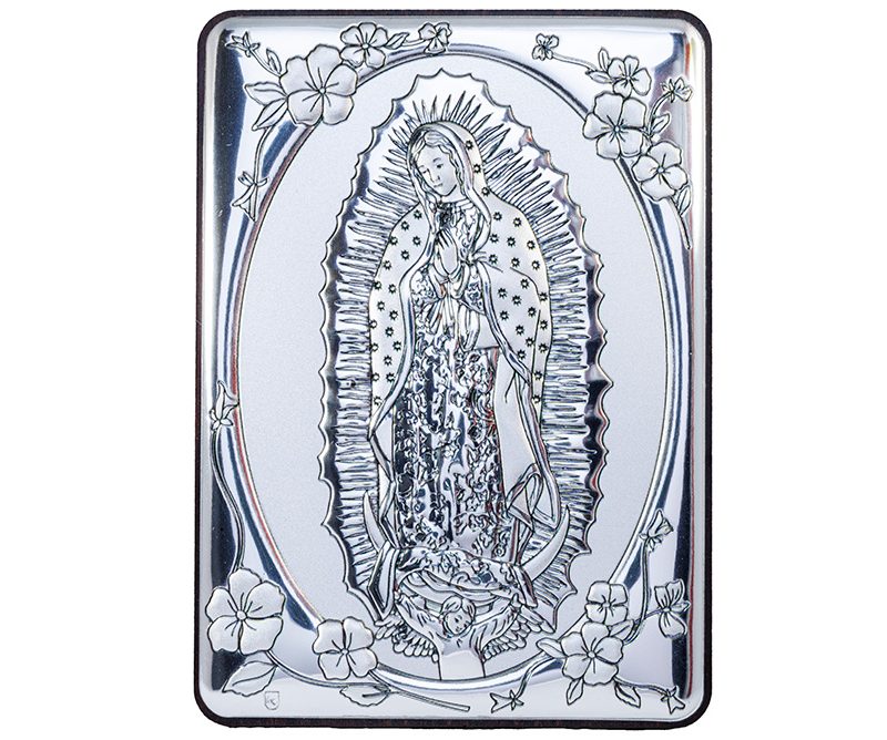 Quadro l'Annunciazione bilaminato argento