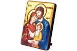 Quadro Sacra Famiglia in Argento bilaminato colorato - immagine 2