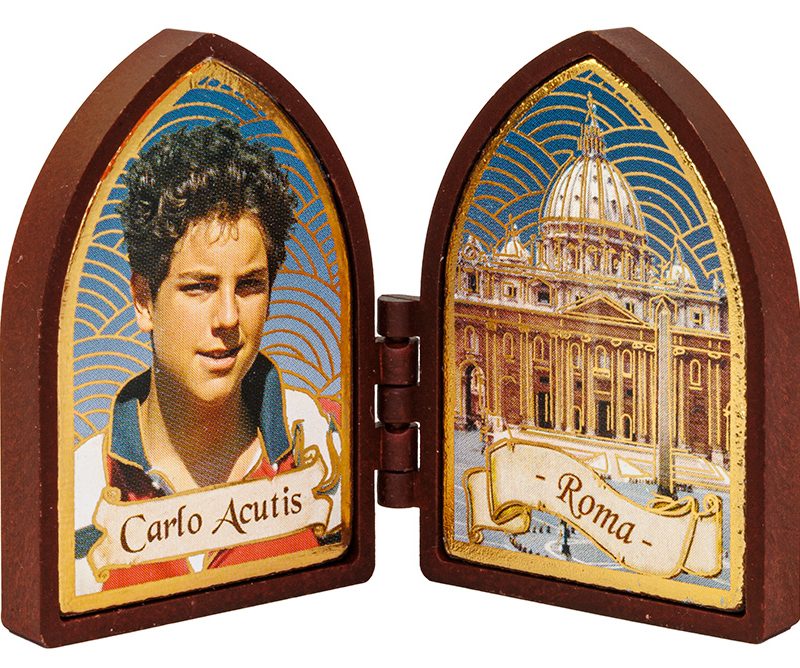 Mini Dittico Carlo Acutis e Basilica San Pietro