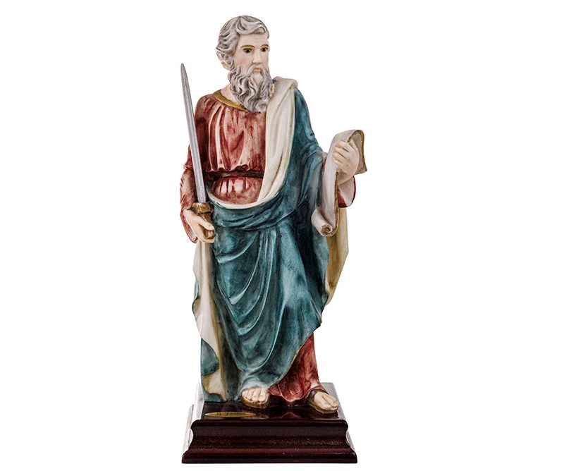 Statua di San Paolo in polvere di marmo