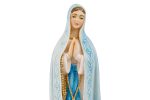 Statua della Madonna di Fatima in polvere di marmo