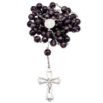 Rosario in Argento 925 con grani in Vetro di Murano