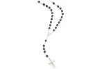 Rosario in Argento 925 con grani in Vetro di Murano