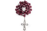 Rosario in Argento 925 con grani in Vetro di Murano