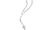 Rosario in Argento 925 con grani in Vetro di Murano