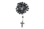 Rosario in Argento 925 con grani in Ematite