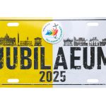 Placca decorativa Giubileo 2025 con il Logo ufficiale