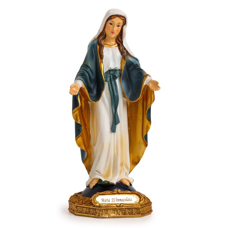 Statua della Madonna Miracolosa in resina