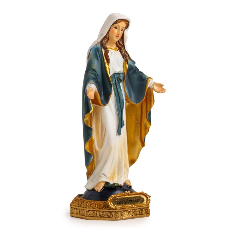 Statua della Madonna Miracolosa in resina