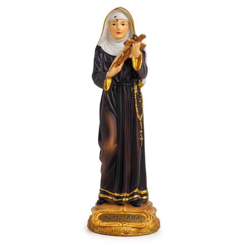 Statua di Santa Rita in resina