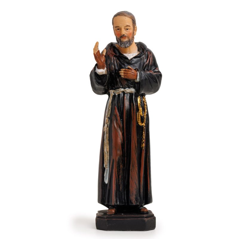 Statua di Padre Pio in resina