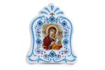 Quadretto con la Madonna del Perpetuo Soccorso effetto ceramica