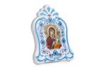 Quadretto con la Madonna del Perpetuo Soccorso effetto ceramica