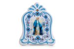 Quadretto con la Madonna Miracolosa effetto ceramica
