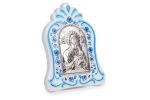 Quadretto con la Madonna del Perpetuo Soccorso bilaminato argento