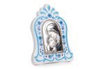 Quadretto con la Madonna con Bambino bilaminato argento