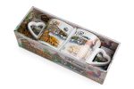Duetto di tazze decorative vintage