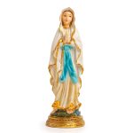 Statua della Madonna di Lourdes in resina