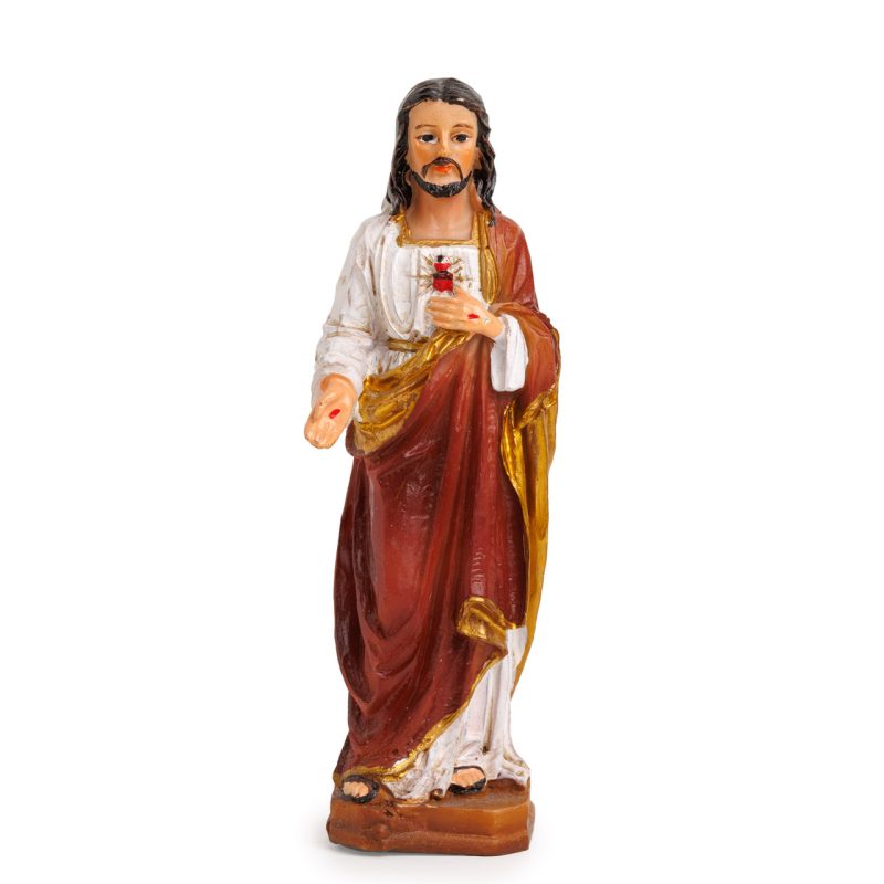 Statua del Sacro Cuore di Gesù in resina