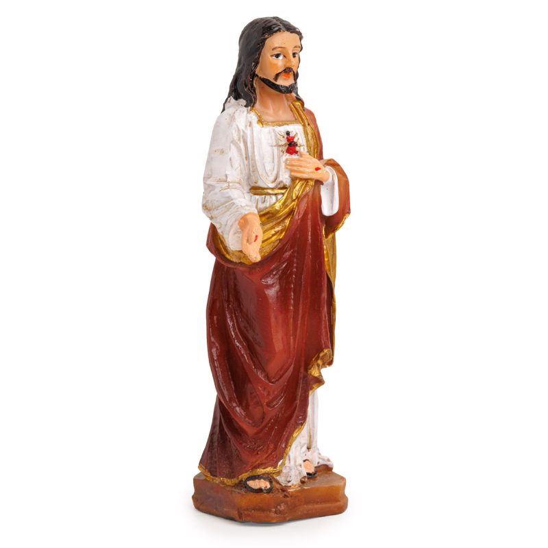 Statua del Sacro Cuore di Gesù in resina