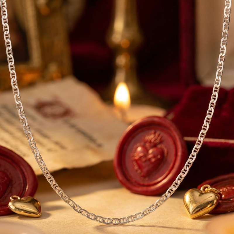 Catena in argento