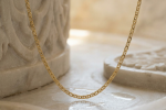 Catena in argento dorato