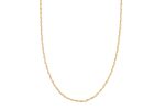 Catena Torchon (rope) diamantata in argento