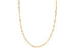 Catena Groumette in oro giallo 18 kt