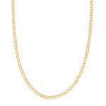 Catena Groumette in oro giallo 18 kt