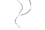 Rosario in argento 925 e Lapislazzuli con le 4 Basiliche Papali