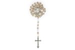 Rosario effetto marmo beige