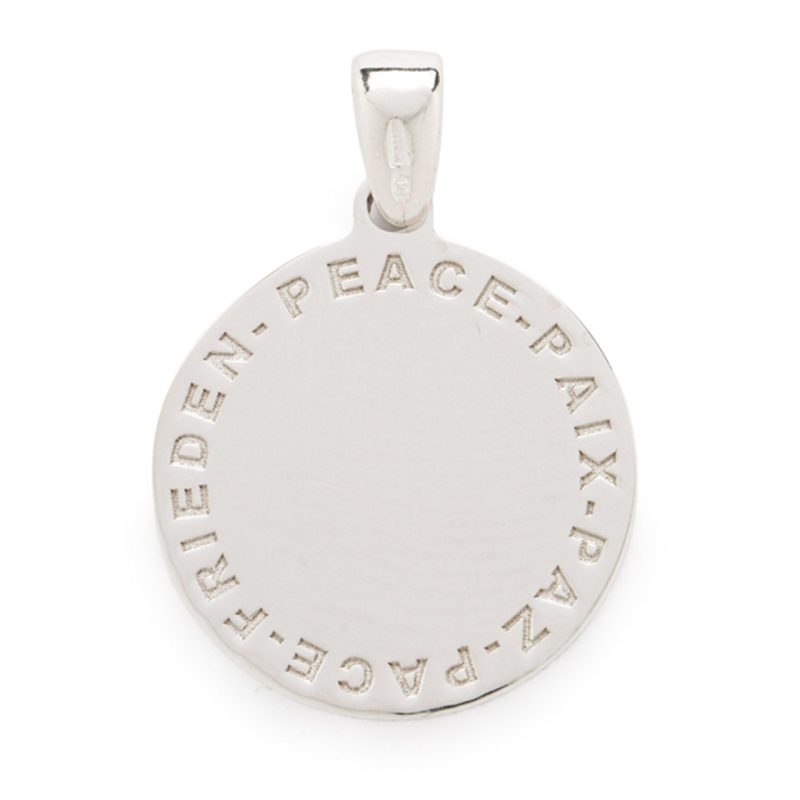 Medaglia della Croce della Pace in argento 925