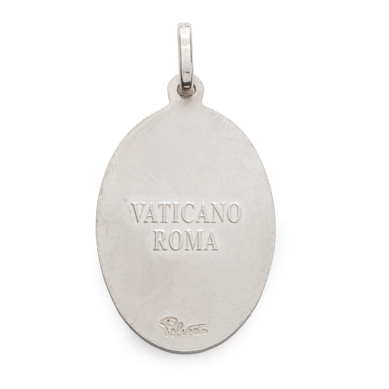 Medaglia di San Cristoforo in argento 925