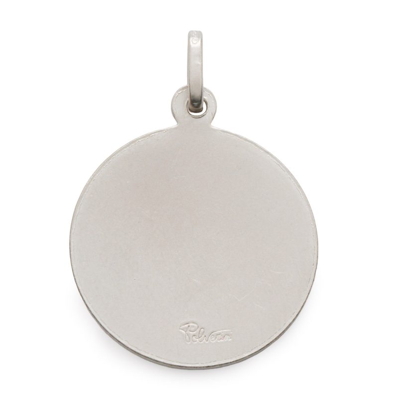 Medaglia di San Cristoforo in argento 925