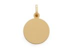 Medaglia di San Cristoforo in argento 925 dorato