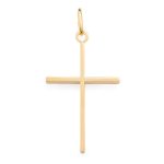 Croce in Argento 925 dorato