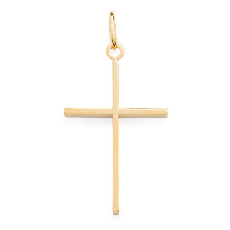 Croce in Argento 925 dorato