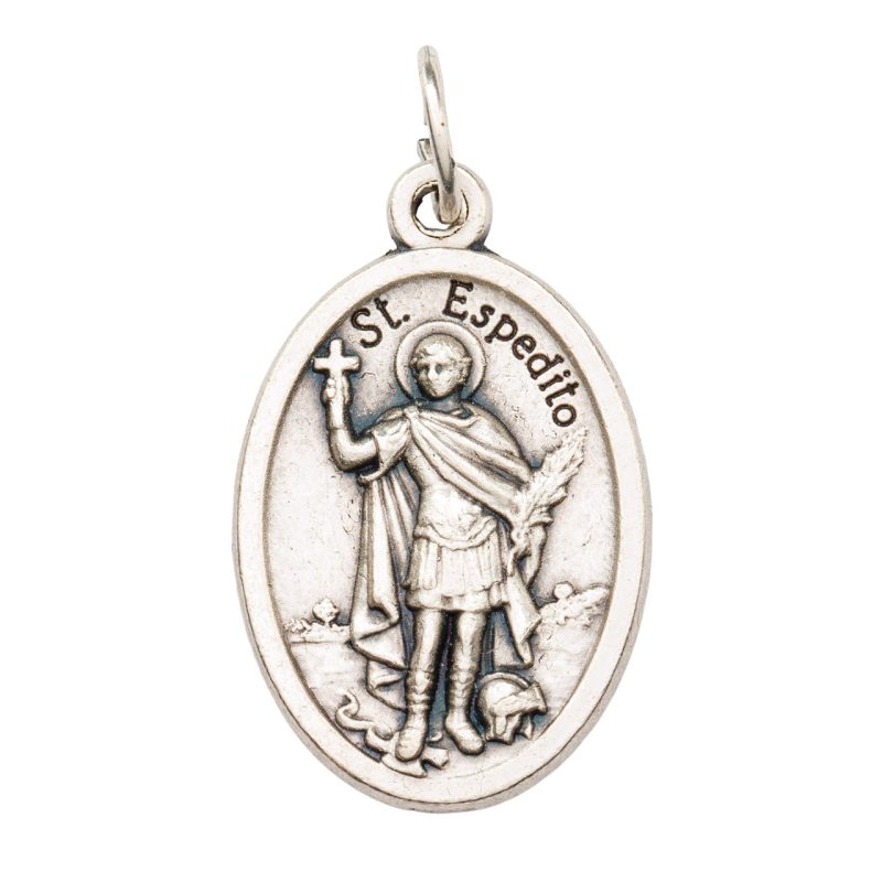 Medaglia di Sant'Espedito in metallo