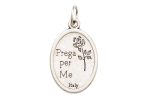 Medaglia di San Francesco d'Assisi in metallo - immagine 2